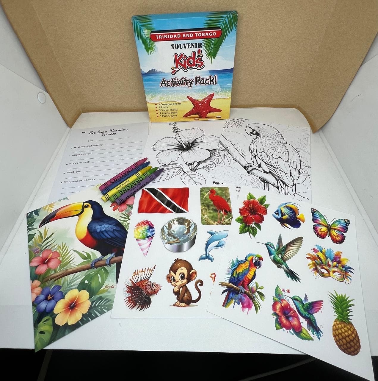 Product photograph showing 16-piece puzzle from the activity pack